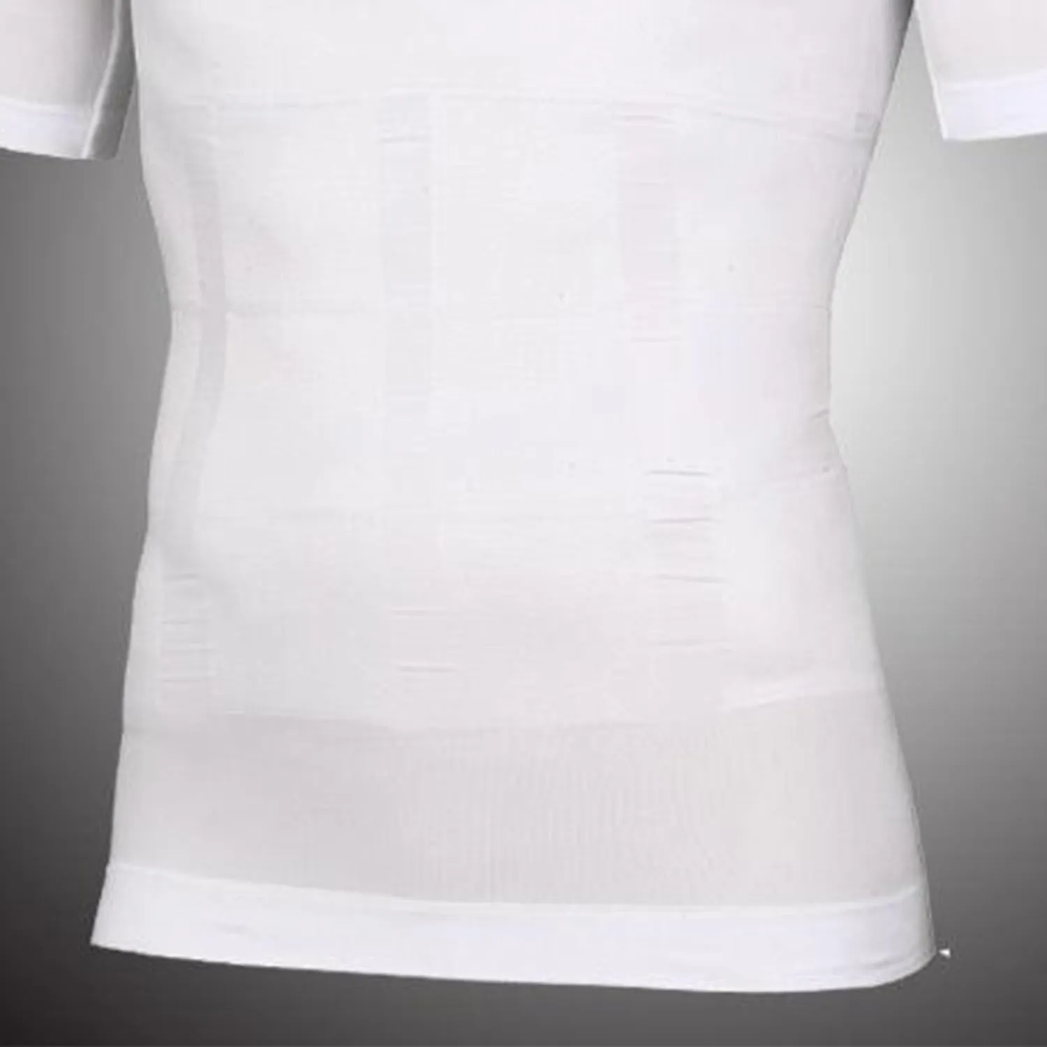 DGHM-JLMY Men's Body Shaper Slimming Compression Shirt Workout Undershirt T-Shirts Running Short Sleeve Athletic Shaperwear