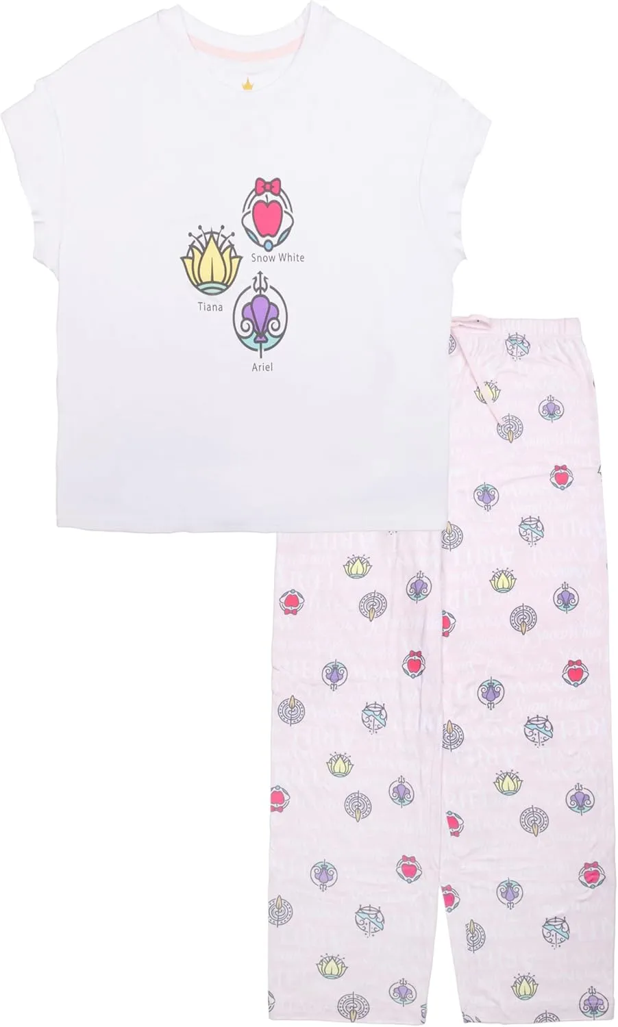 Disney Women's 2-Piece Loose-fit Pajama Set