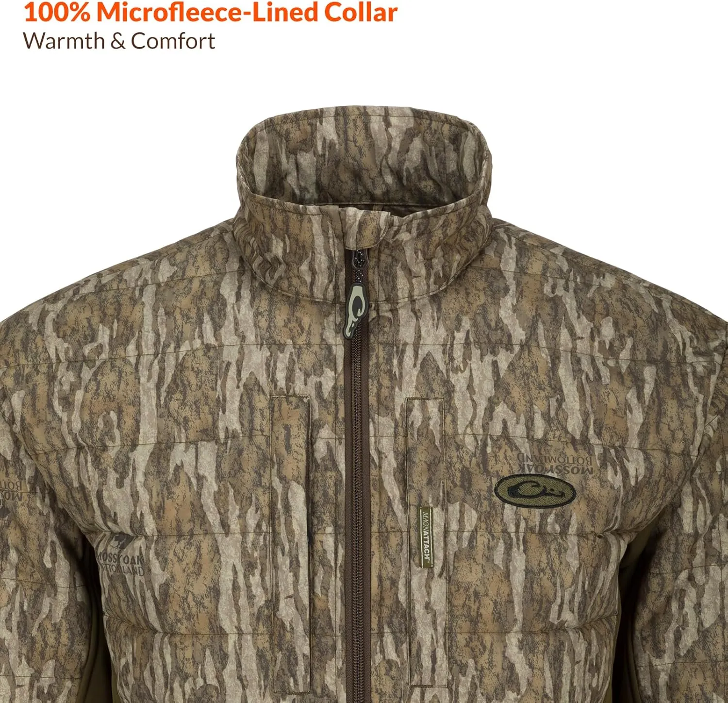 DRAKE Men's LST Double Down Endurance Hybrid Liner Insulated Breathable Adjustable Stretchy Full-Zip Outdoor Hiking Jacket