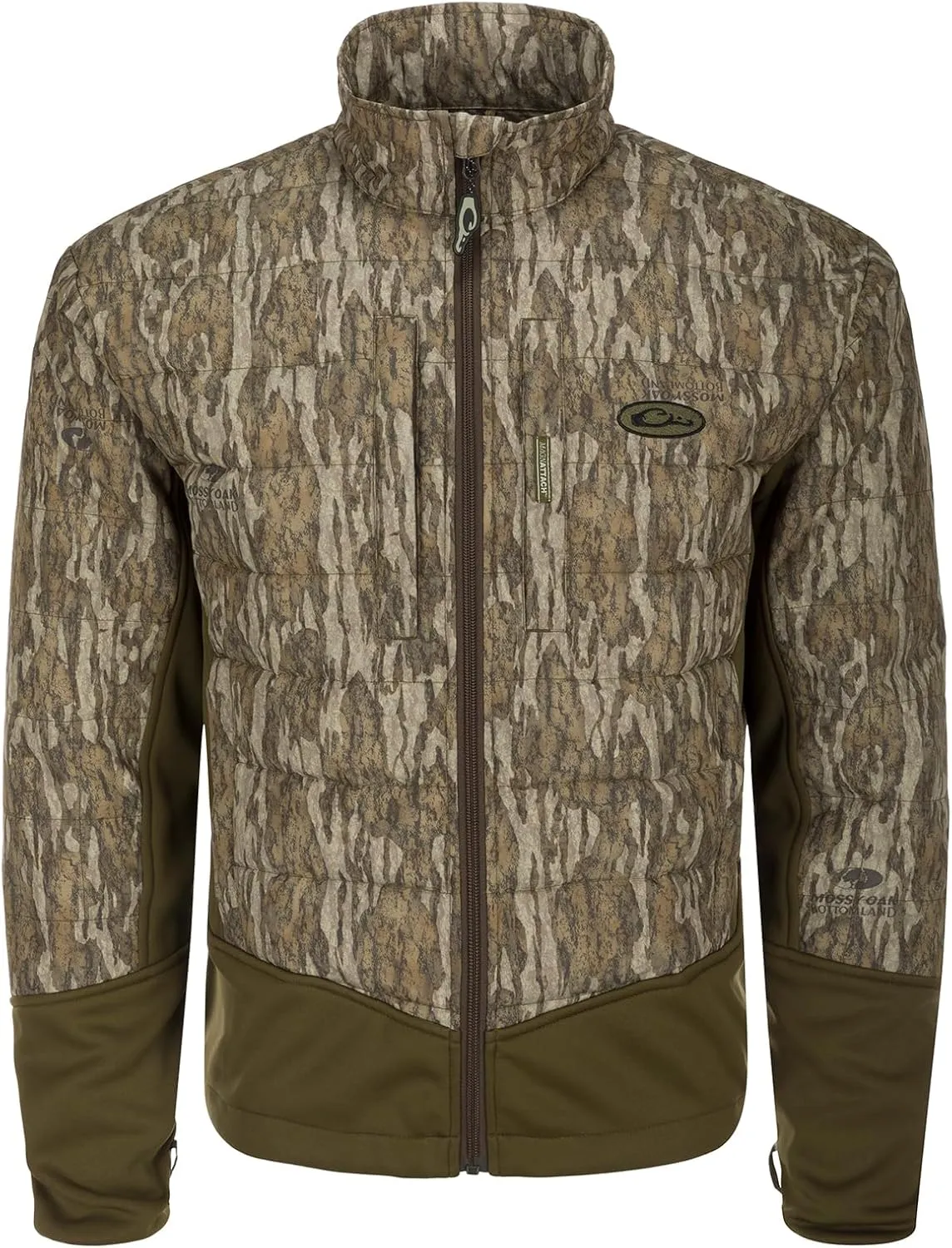 DRAKE Men's LST Double Down Endurance Hybrid Liner Insulated Breathable Adjustable Stretchy Full-Zip Outdoor Hiking Jacket