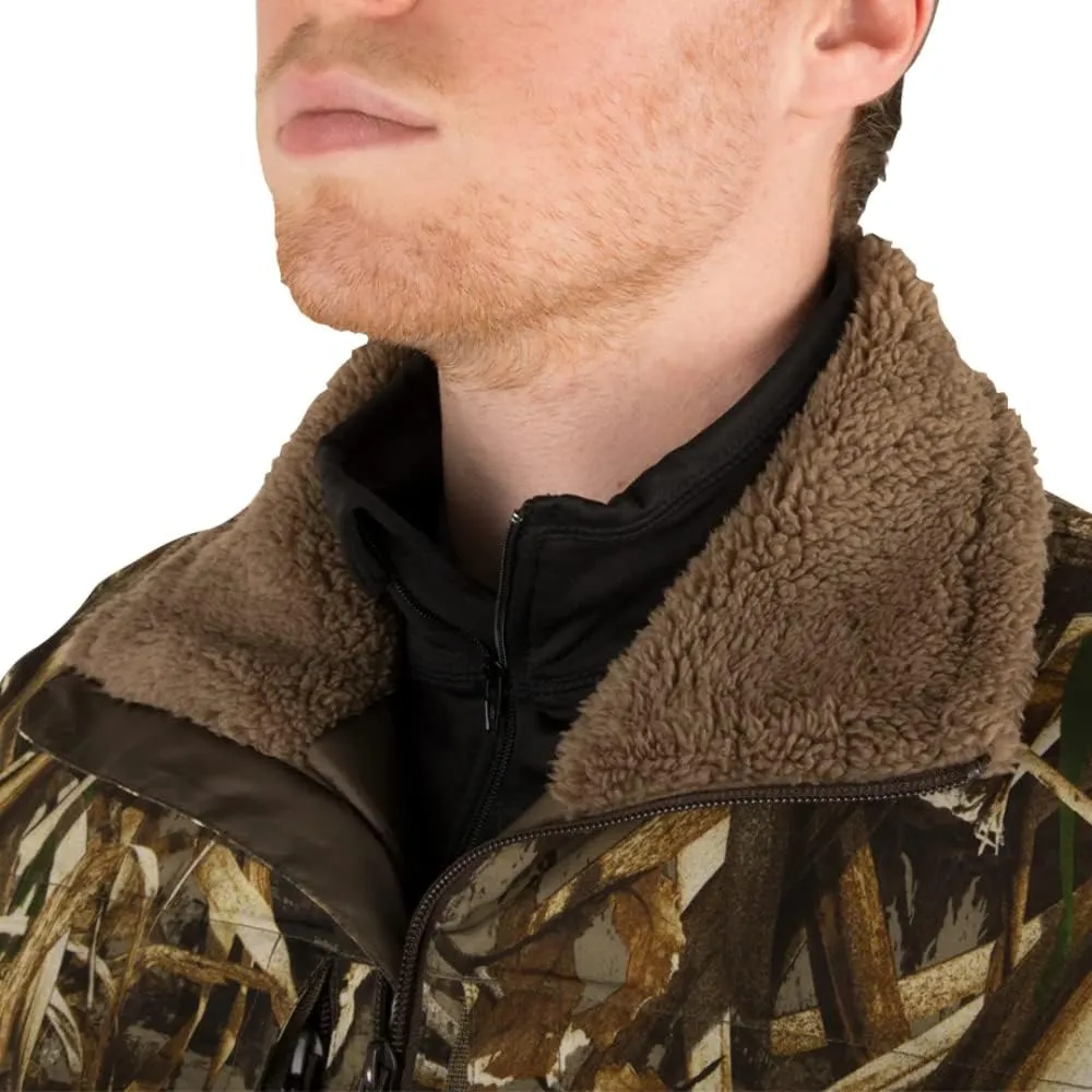 Drake Waterfowl LST Guardian Flex Double Down Eqwader, Waterproof and Breathable Insulated Hunting Jacket