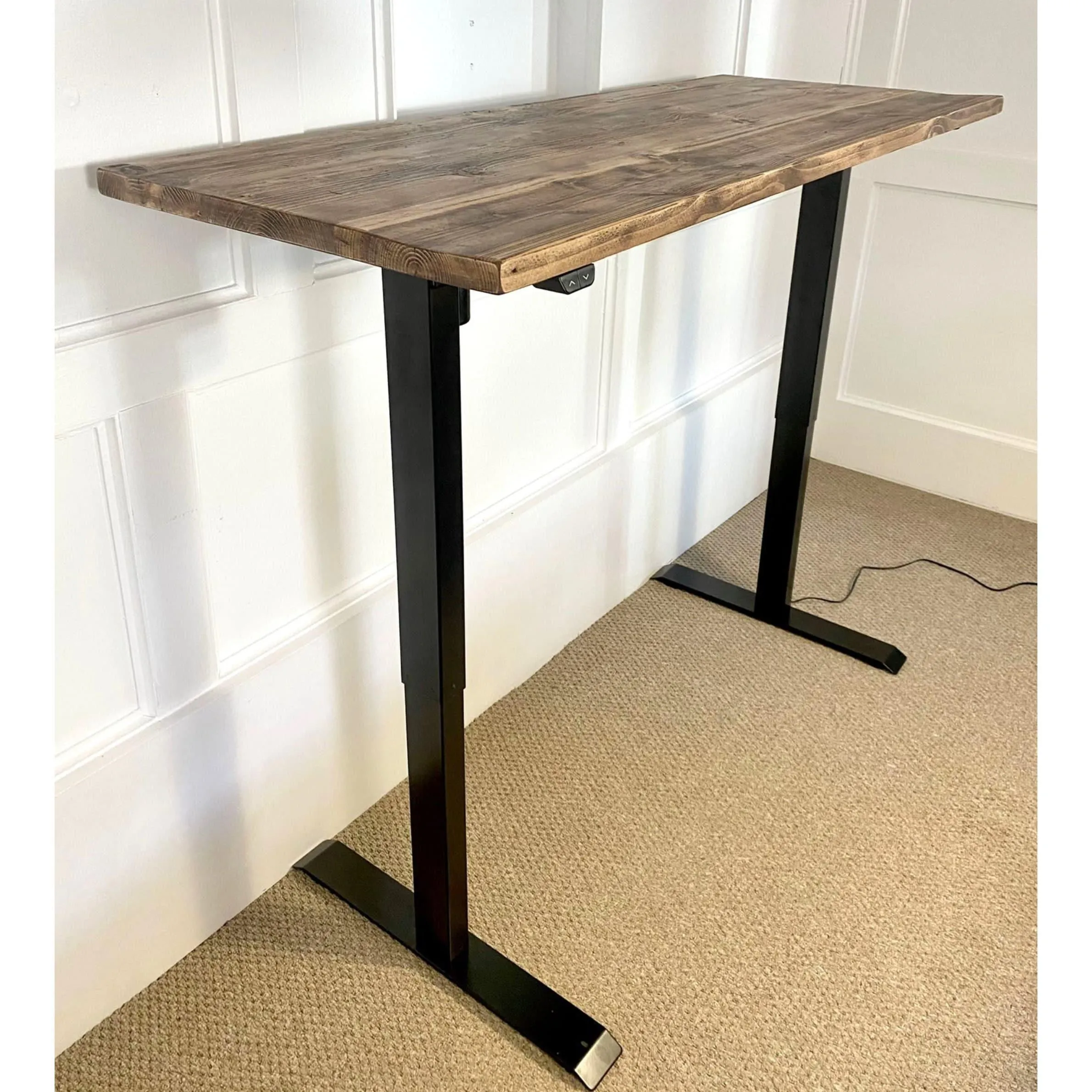 EGEG: Reclaimed Height Adjustable Sit-Stand Desk