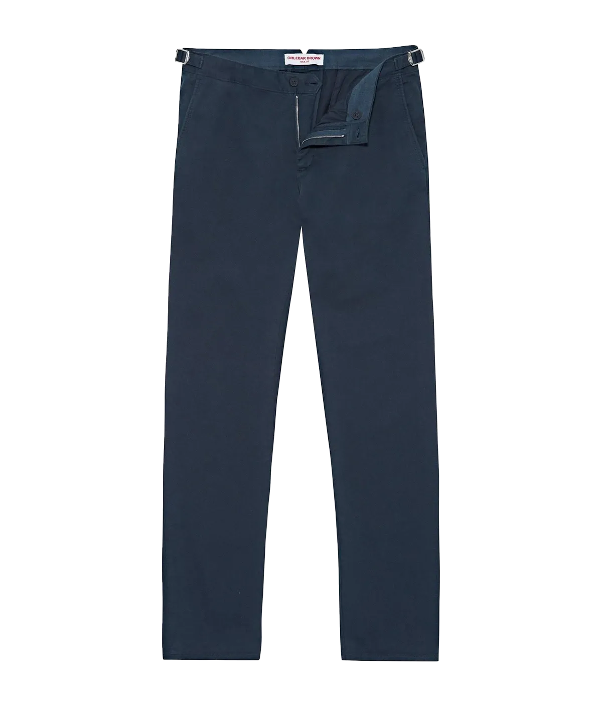 Fallon Stretch Cotton Pant in Dark Navy