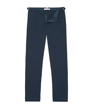 Fallon Stretch Cotton Pant in Dark Navy