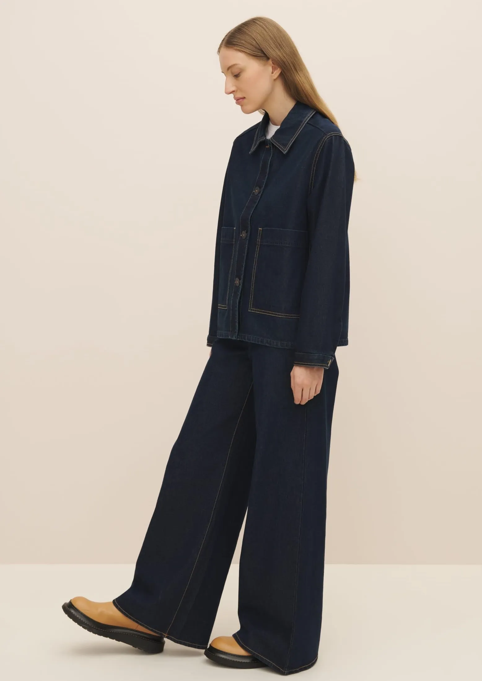 Felix Jacket, Indigo Denim