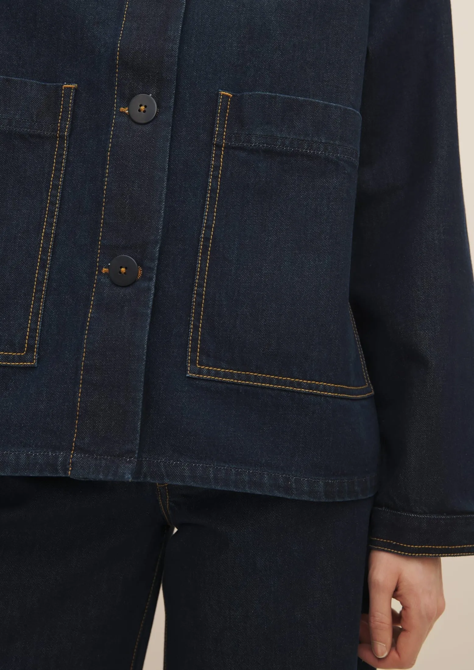 Felix Jacket, Indigo Denim