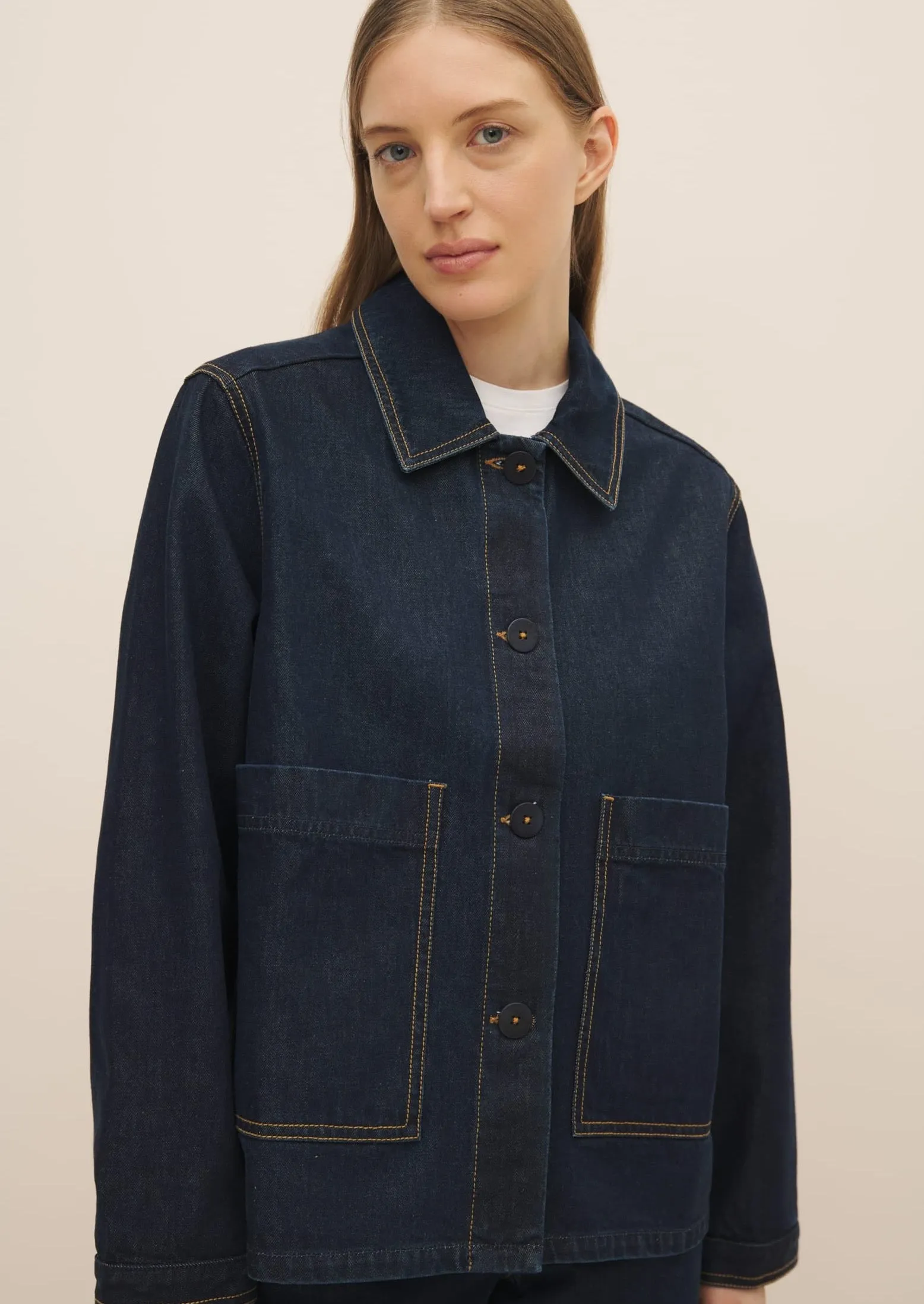 Felix Jacket, Indigo Denim