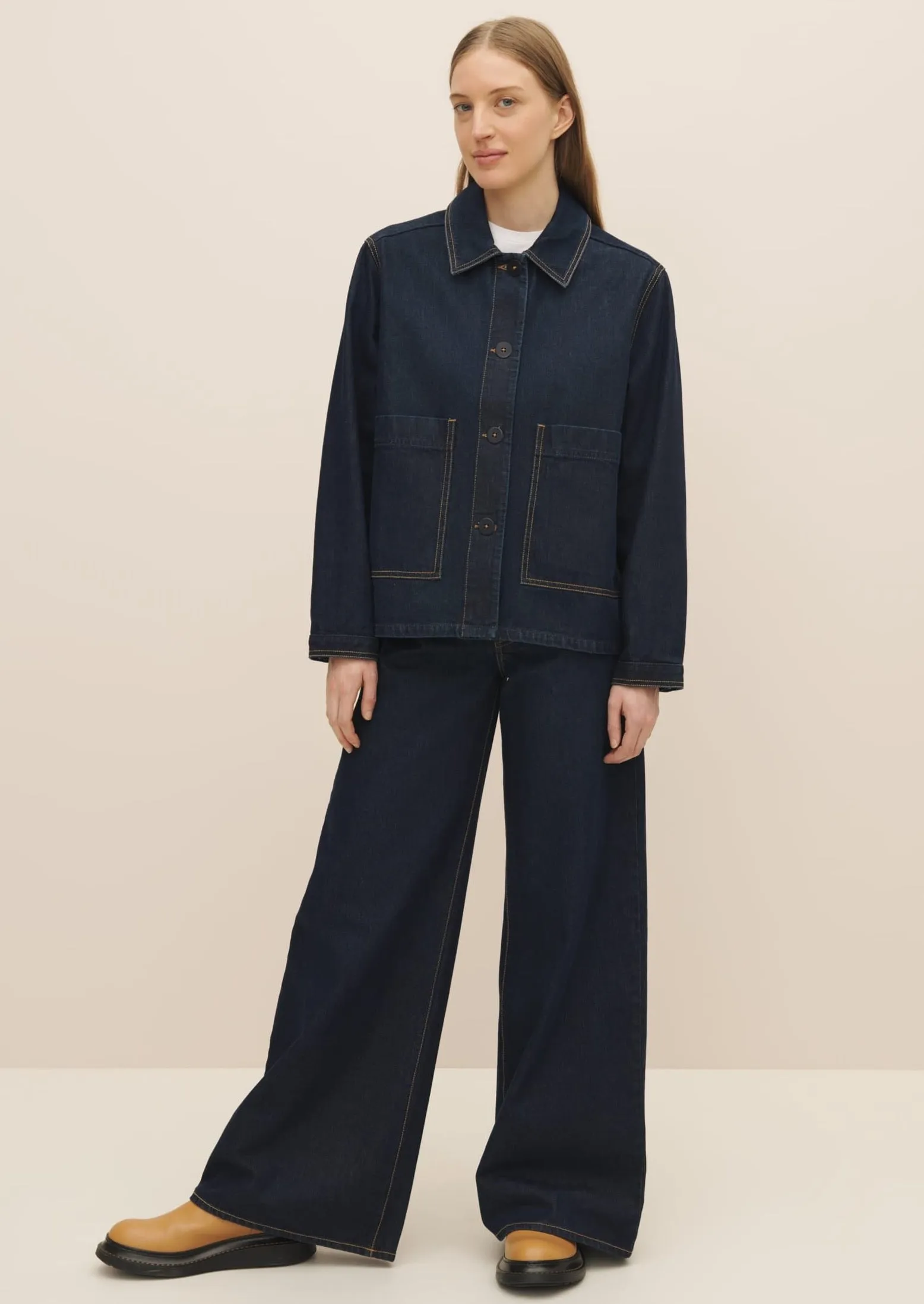Felix Jacket, Indigo Denim