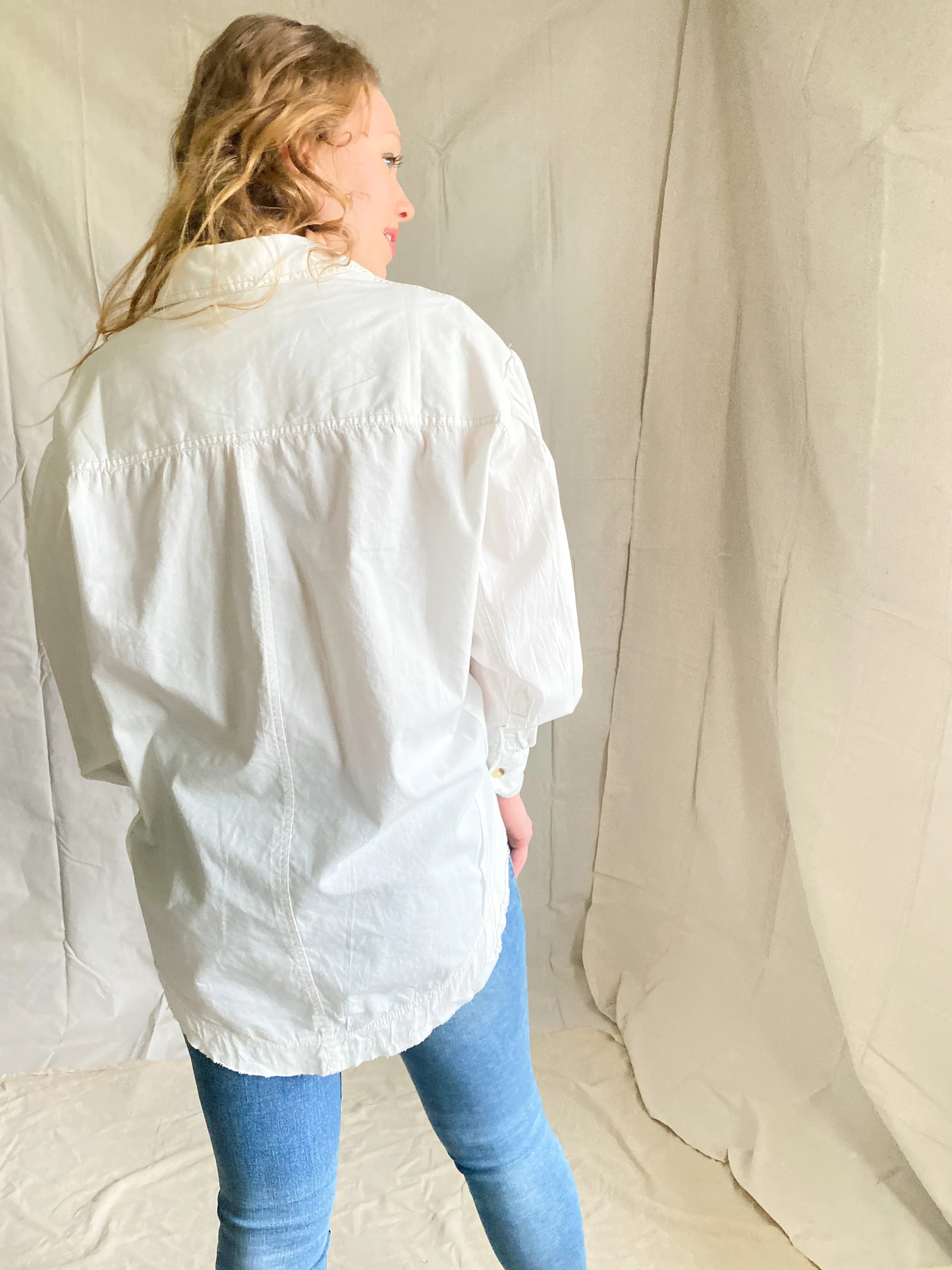 Free People Oxford button down