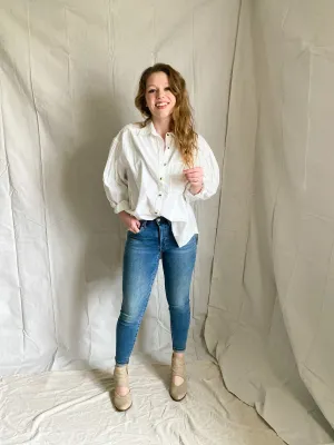 Free People Oxford button down