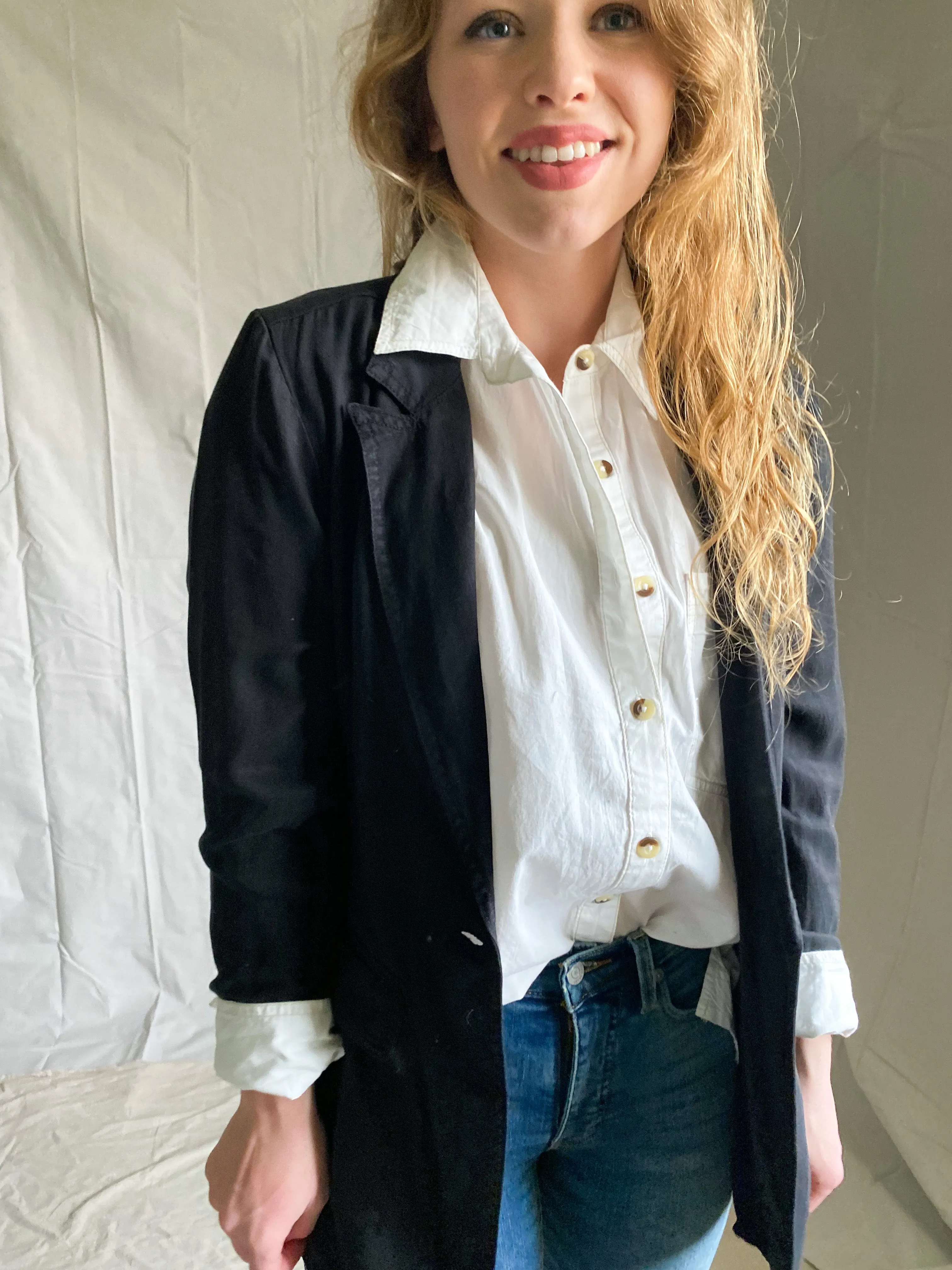 Free People Oxford button down