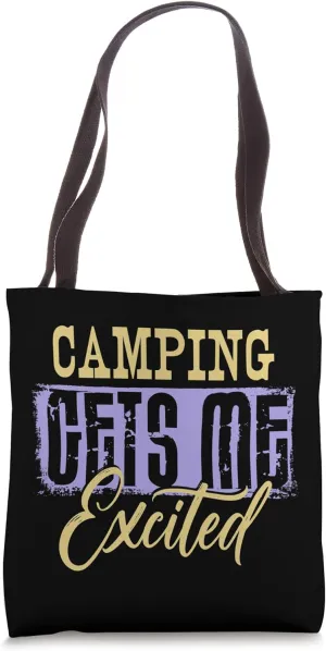 Funny Nature Lover Outdoor Camp Adventure Camping Tote Bag