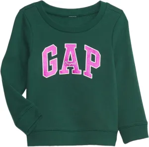 GAP Baby Girls' Logo Crew Sweatshirt