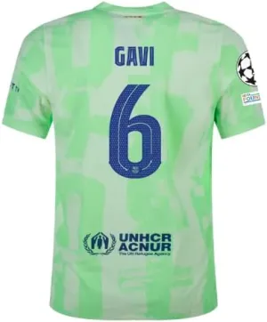 GAVI Home, Away, 3rd kit Soccer Jersey for Men - High Performance Sports Shirt, Breathable and Quick Dry Fabric