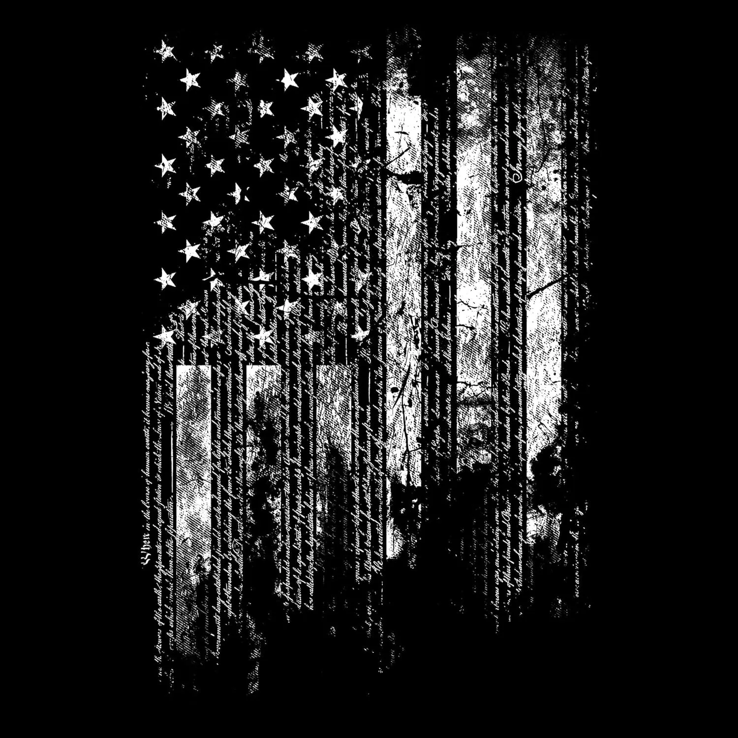 Grunt Style 1776 Flag Long Sleeve T-Shirt