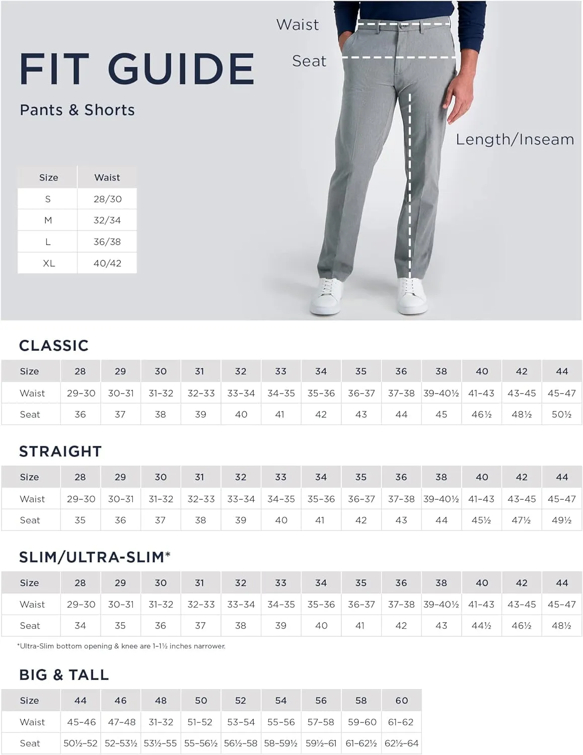 Haggar Men's Cool Right Performance Flex Solid Classic Fit Flat Front Pant (Regular and Big & Tall Sizes)