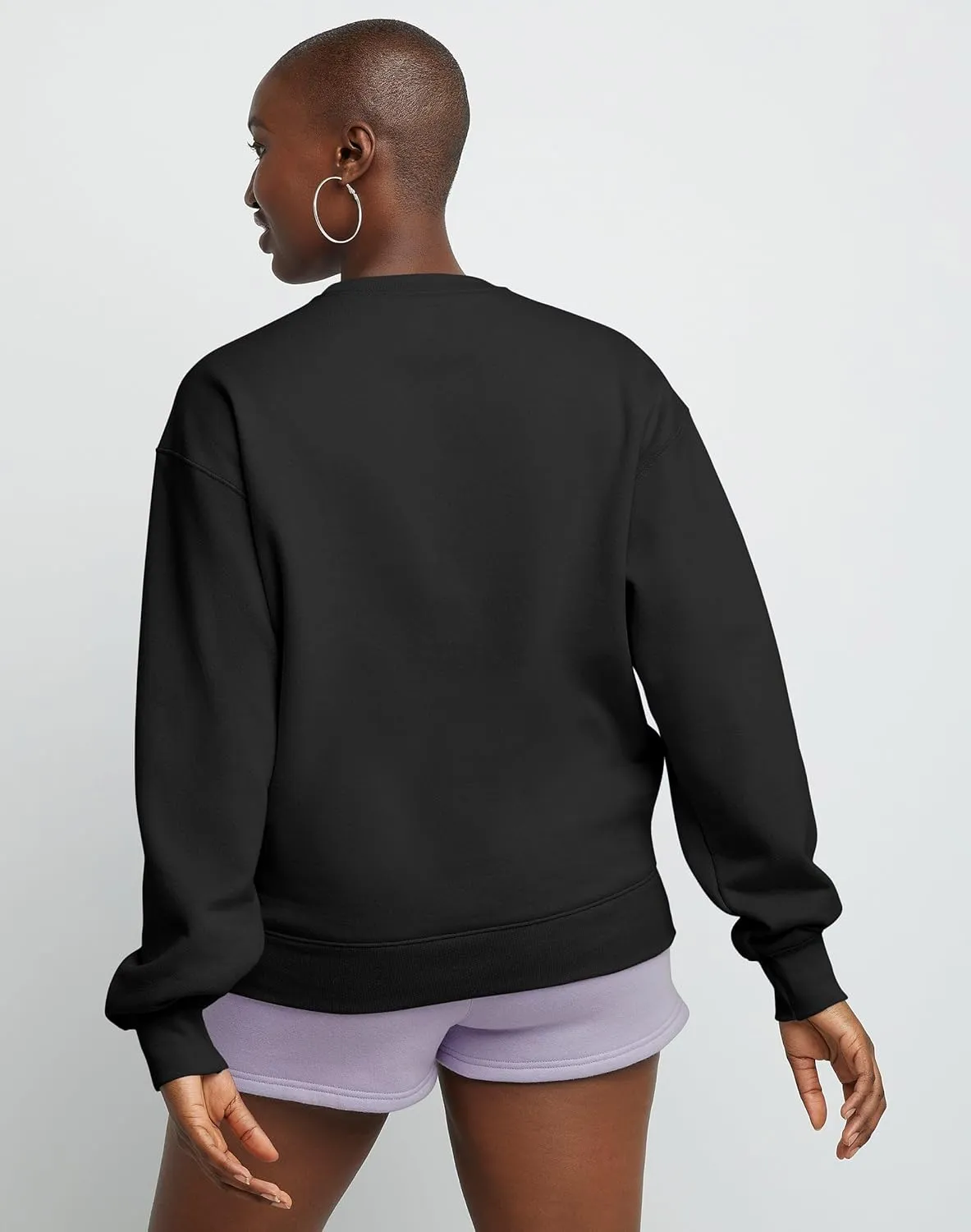 Hanes Women's Originals Plus Size Fleece Midweight Sweatshirt