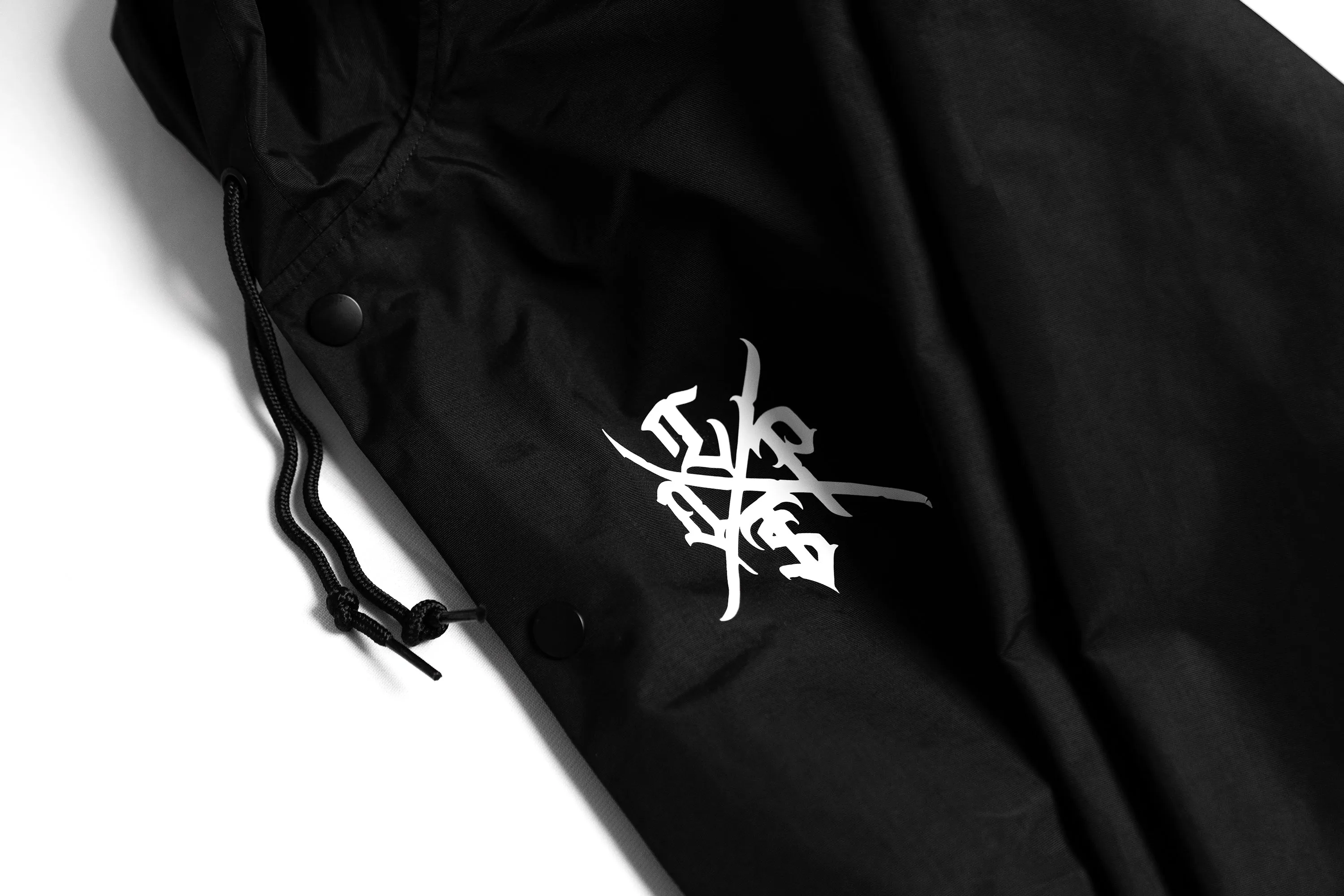 Hieroglyphic Hooded Coach Jacket