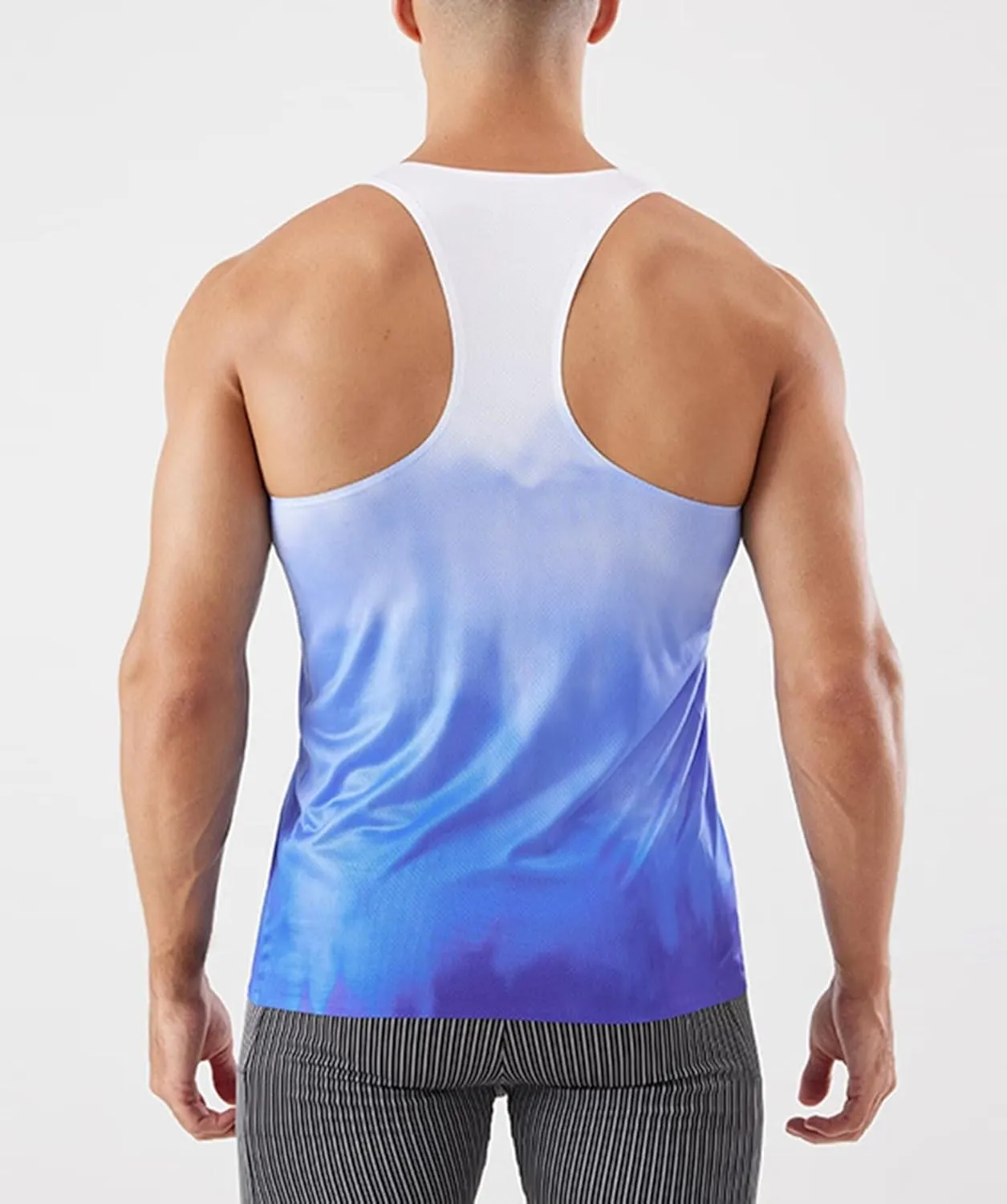 HNVAVQ Tank Tops for Men Gym Sleeveless T Shirt Running Quick Dry Breathable Vest
