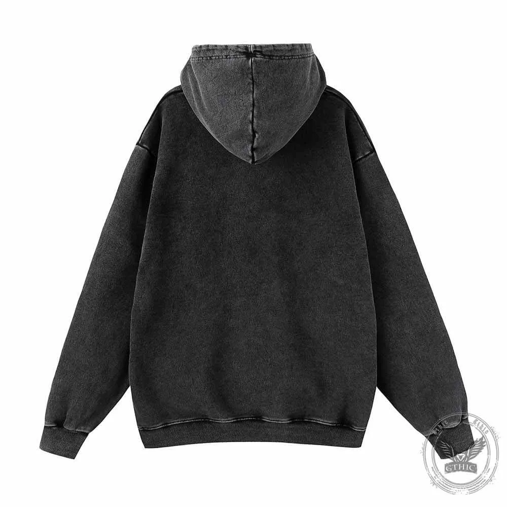 Hold On Partner Frog Cowboy Gunner Pattern Hoodie