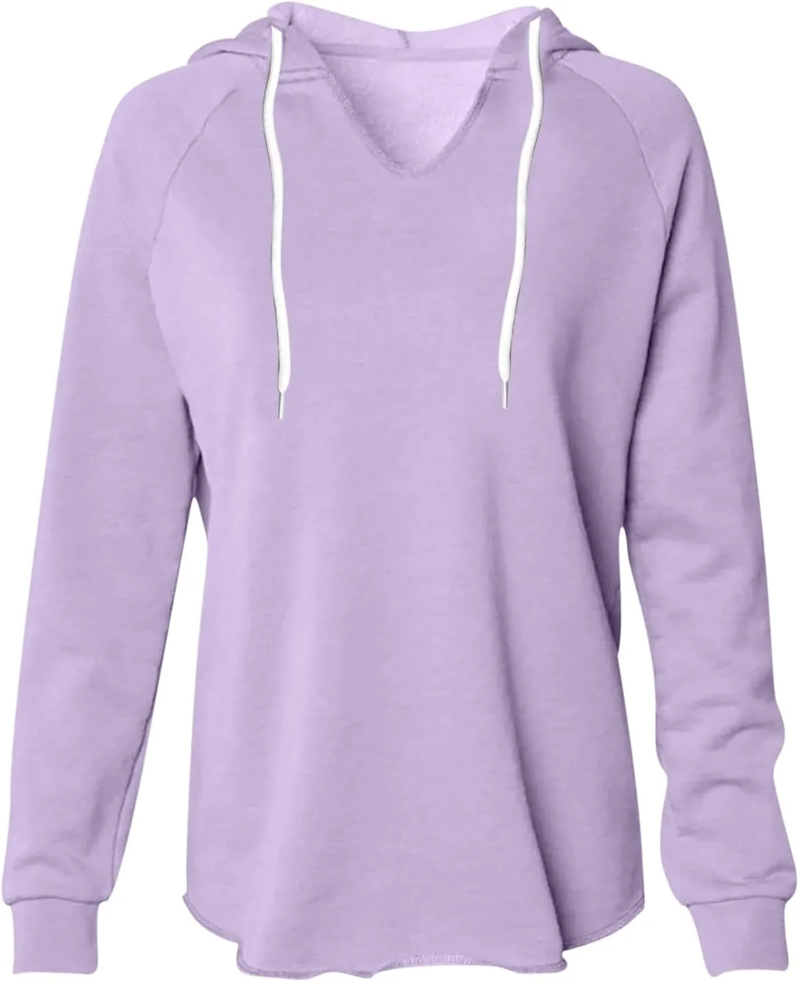 Hoodies for Women Trendy V Neck Sweatshirts Long Sleeve Athletic Shirts Fall Winter Loose Drawstring Pullover Tops