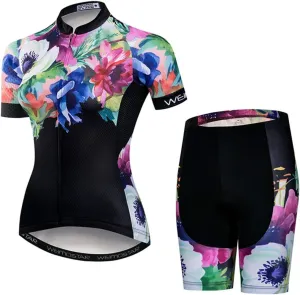 Hotlion Women's Short Sleeve Cycling Jersey Jacket Cycling Shirt Quick Dry Breathable Mountain Clothing Bike Top