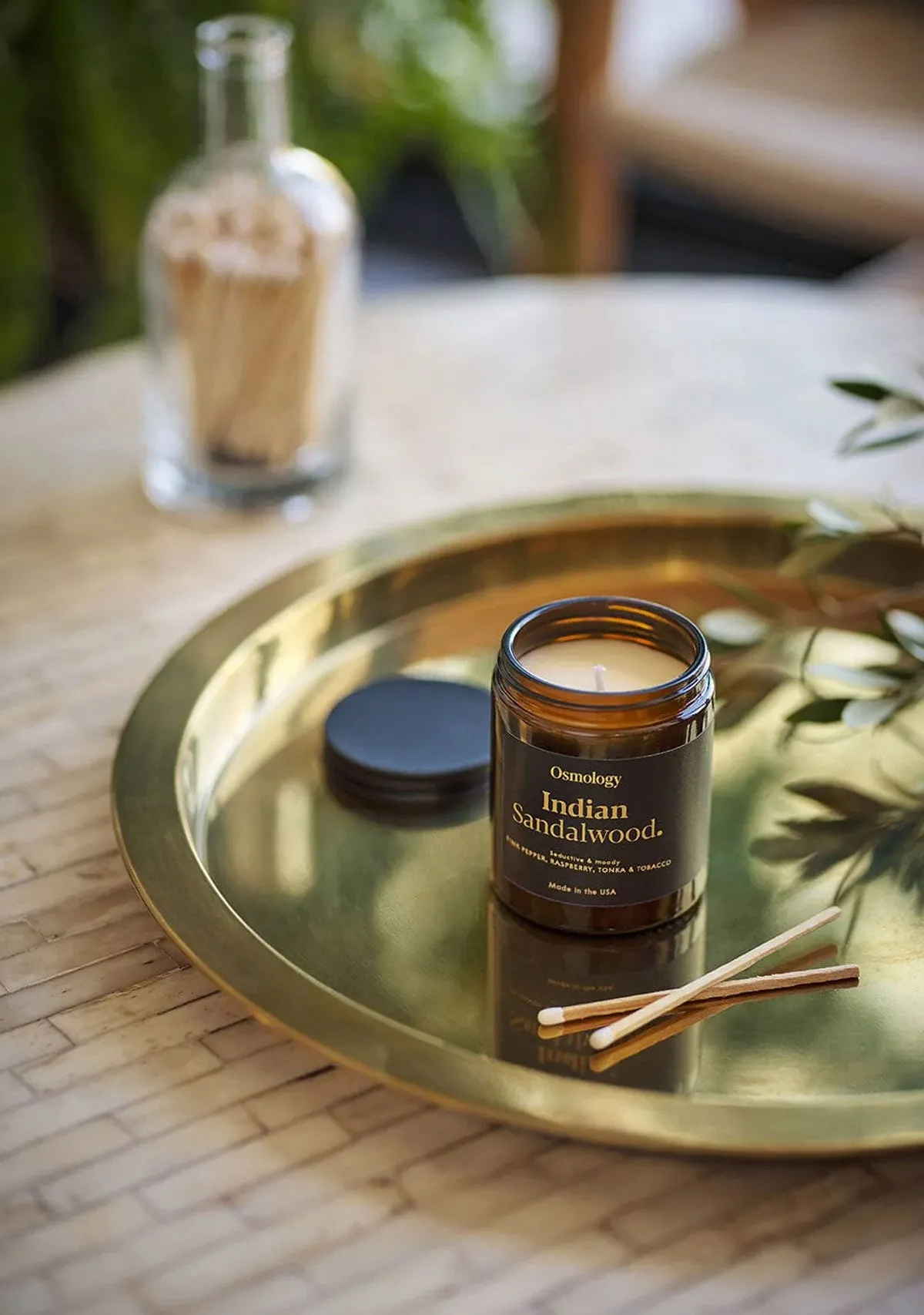 Indian Sandalwood Jar Candle