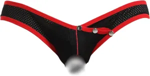 JEsilunmaMY Low Rise Briefs for Men Cross Waist Mesh Breathable Bikini Underwear See Through Bulge Pouch Panties Underpants