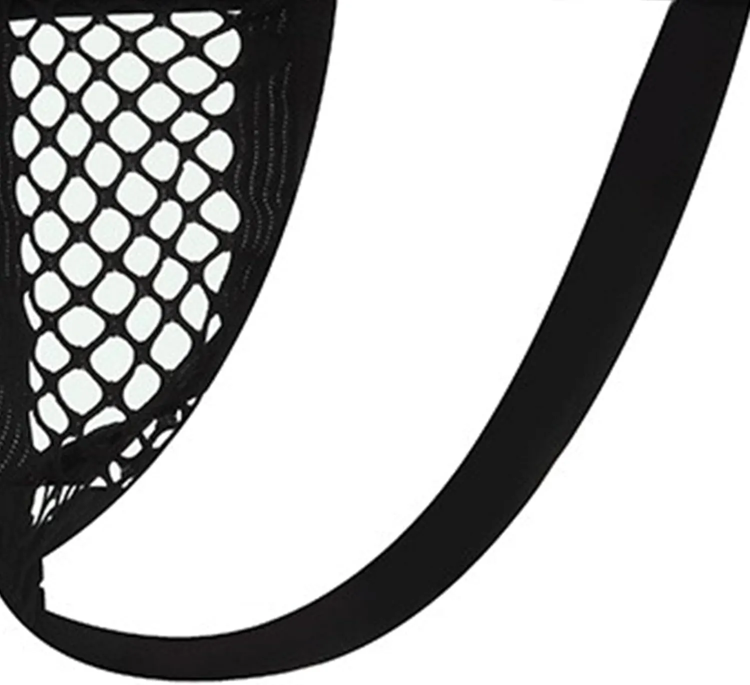 JEsilunmaMY Men's Mesh Thong Jockstrap See Through Briefs Bulge Bikini Underwear Hollow Out Breathable Athletic Supporters