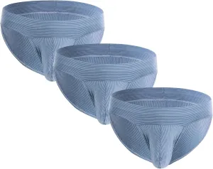 JEsilunmaMY Mens Stretch Mesh Srtiped Jockstrap Sexy Underwear Bulge Pouch Athletic Supporter Breathable Jock Straps Briefs