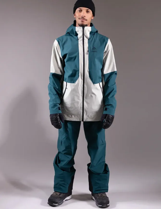 Jones Men's Recycled Mtn Surf Shell Jacket 2025 | Smoke Grey