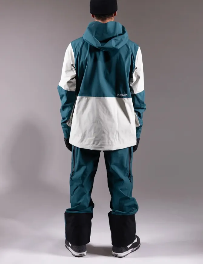 Jones Men's Recycled Mtn Surf Shell Jacket 2025 | Smoke Grey