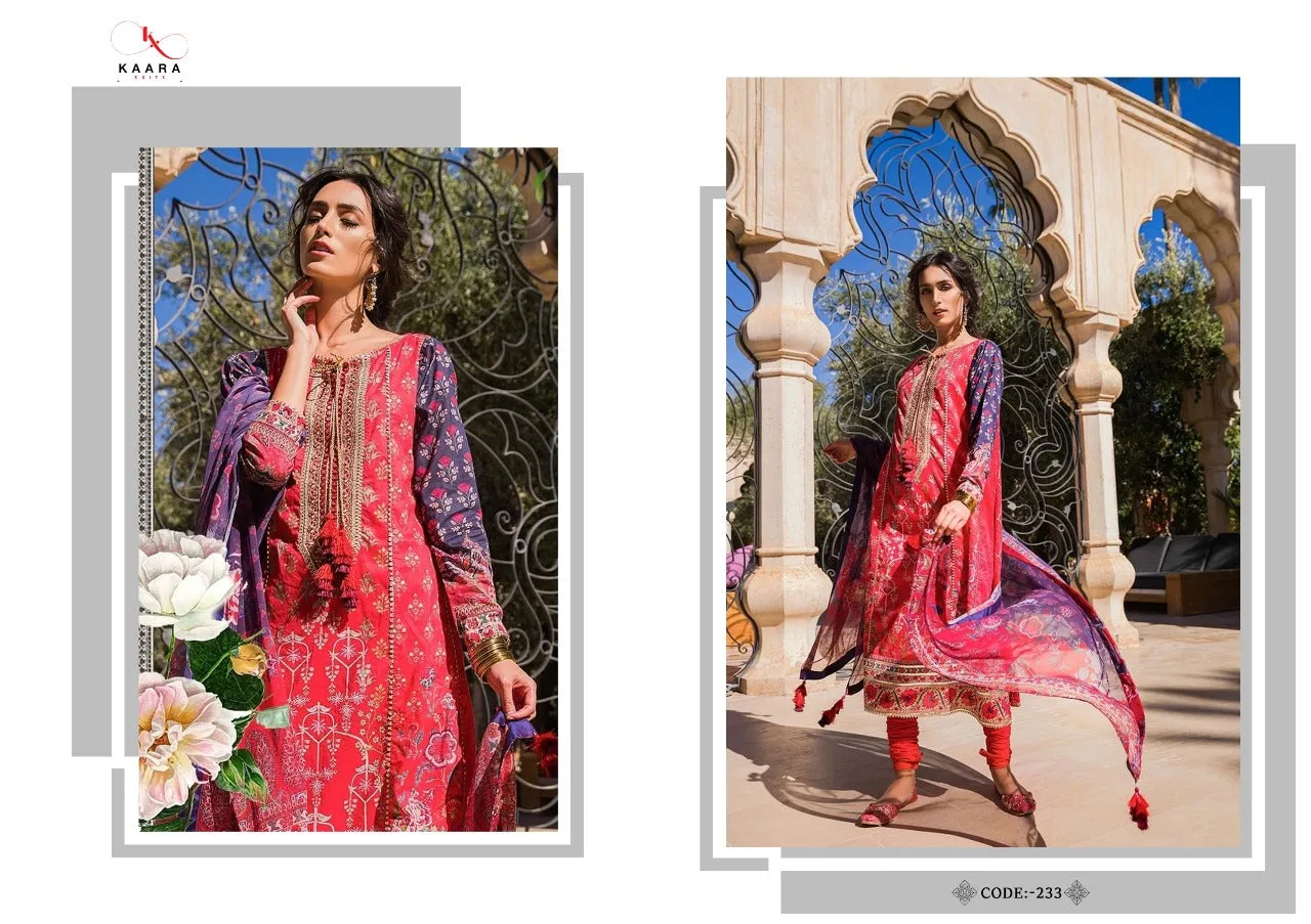 Kaara Suit Presents Sobia Nazir Vol 2 Pure Pashmina Printed Fancy Designer Salwar Suits