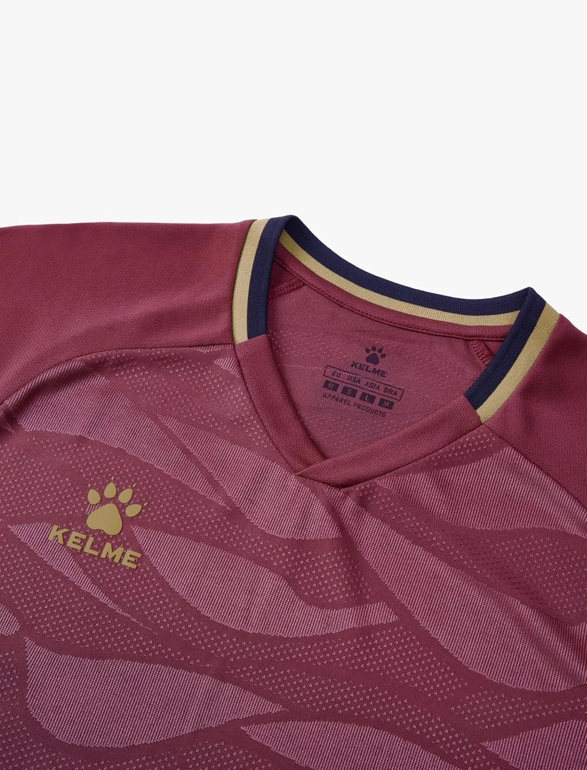 KELME Soccer Jersey for Adult Breathable Quick-Dry Football T-Shirt Sport Training Uniform