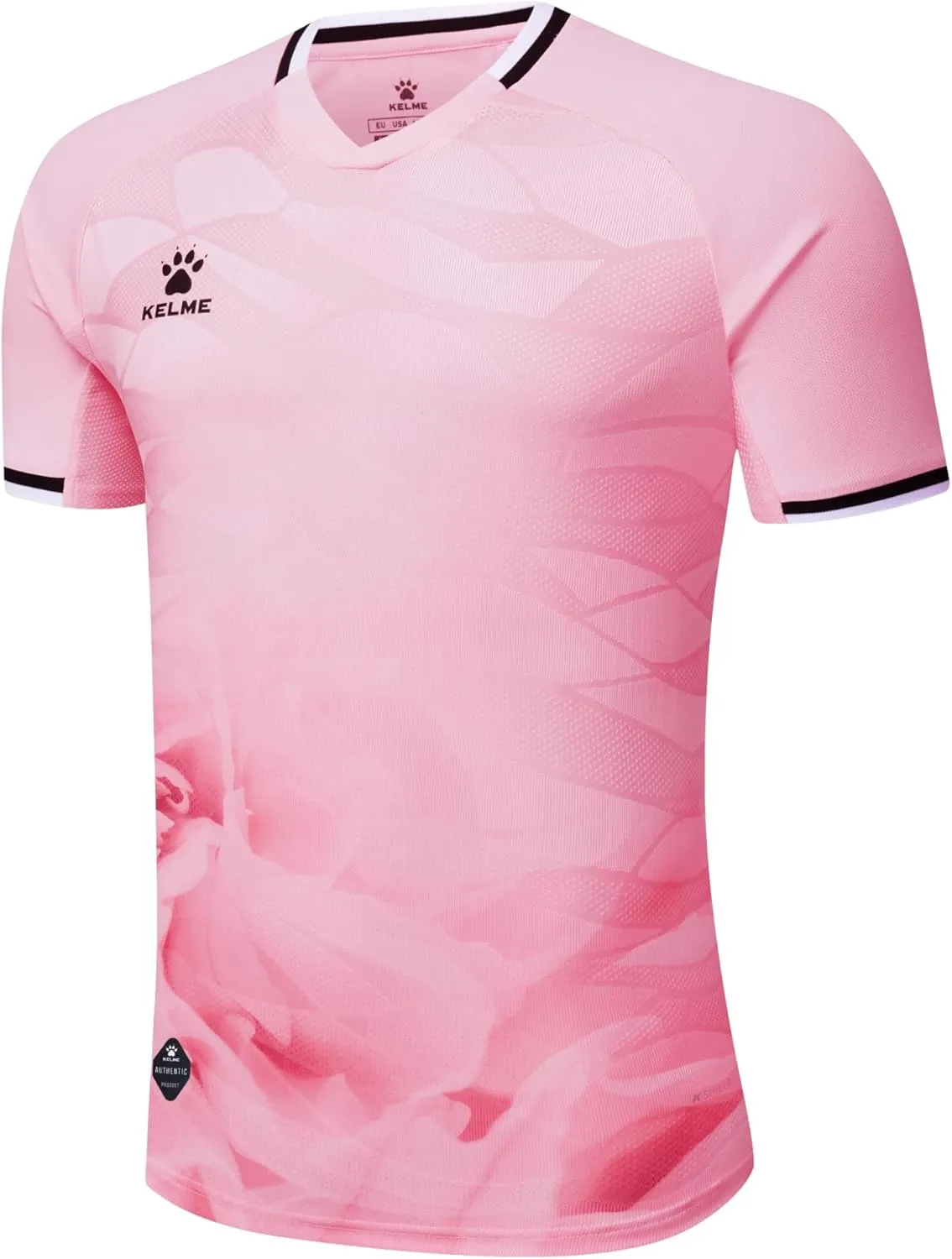 KELME Soccer Jersey for Adult Breathable Quick-Dry Football T-Shirt Sport Training Uniform