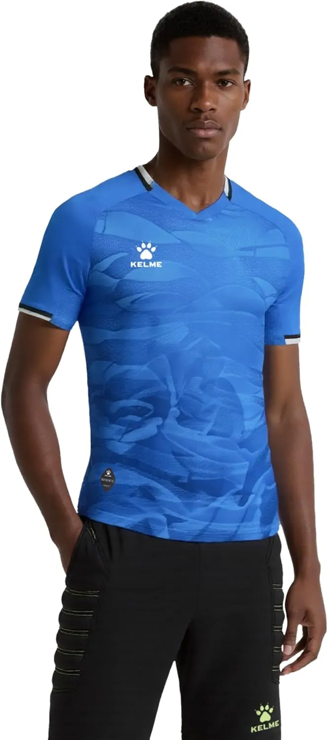 KELME Soccer Jersey for Adult Breathable Quick-Dry Football T-Shirt Sport Training Uniform