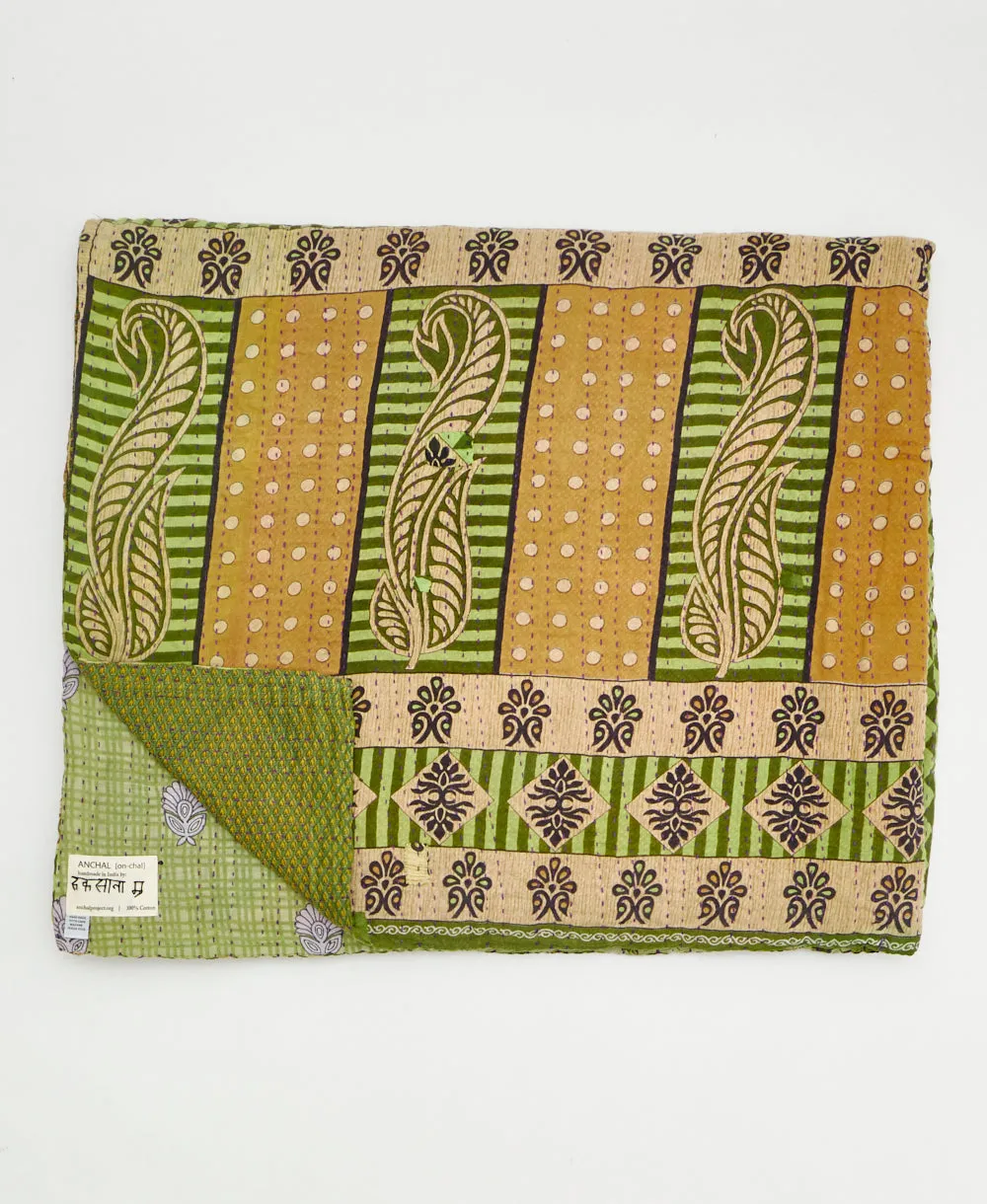 King Kantha Quilt Bedding - No. 240218