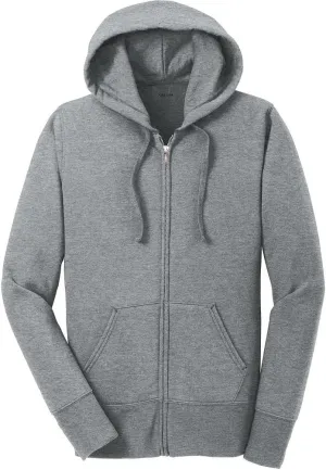 Ladies Core Fleece Full-Zip Hooded Sweatshirts in Sizes: XS-4XL