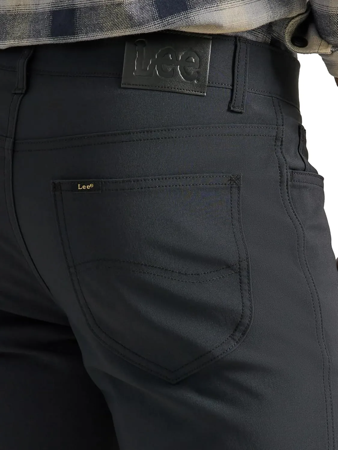 Lee Men's Extreme Motion 5-Pocket Synthetic Straight Pant
