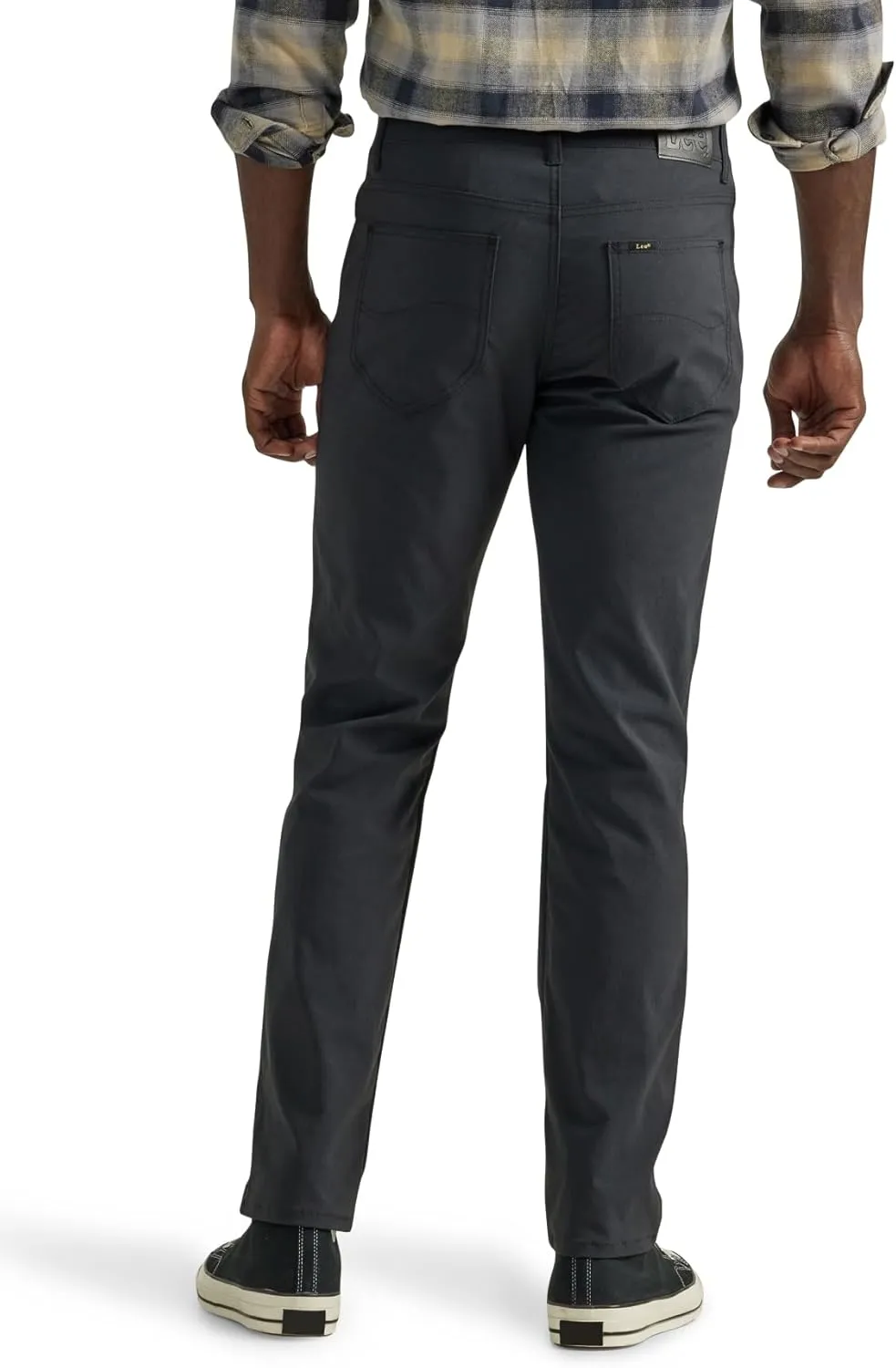 Lee Men's Extreme Motion 5-Pocket Synthetic Straight Pant