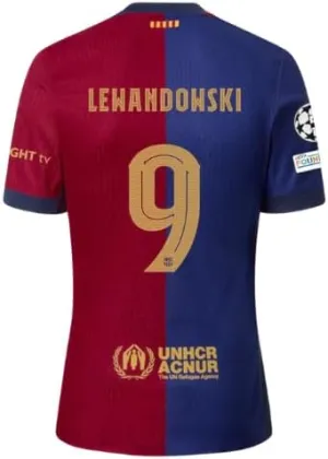 Lewandowski Home Soccer Jersey for Men - High Performance Sports Shirt, Breathable and Quick Dry Fabric