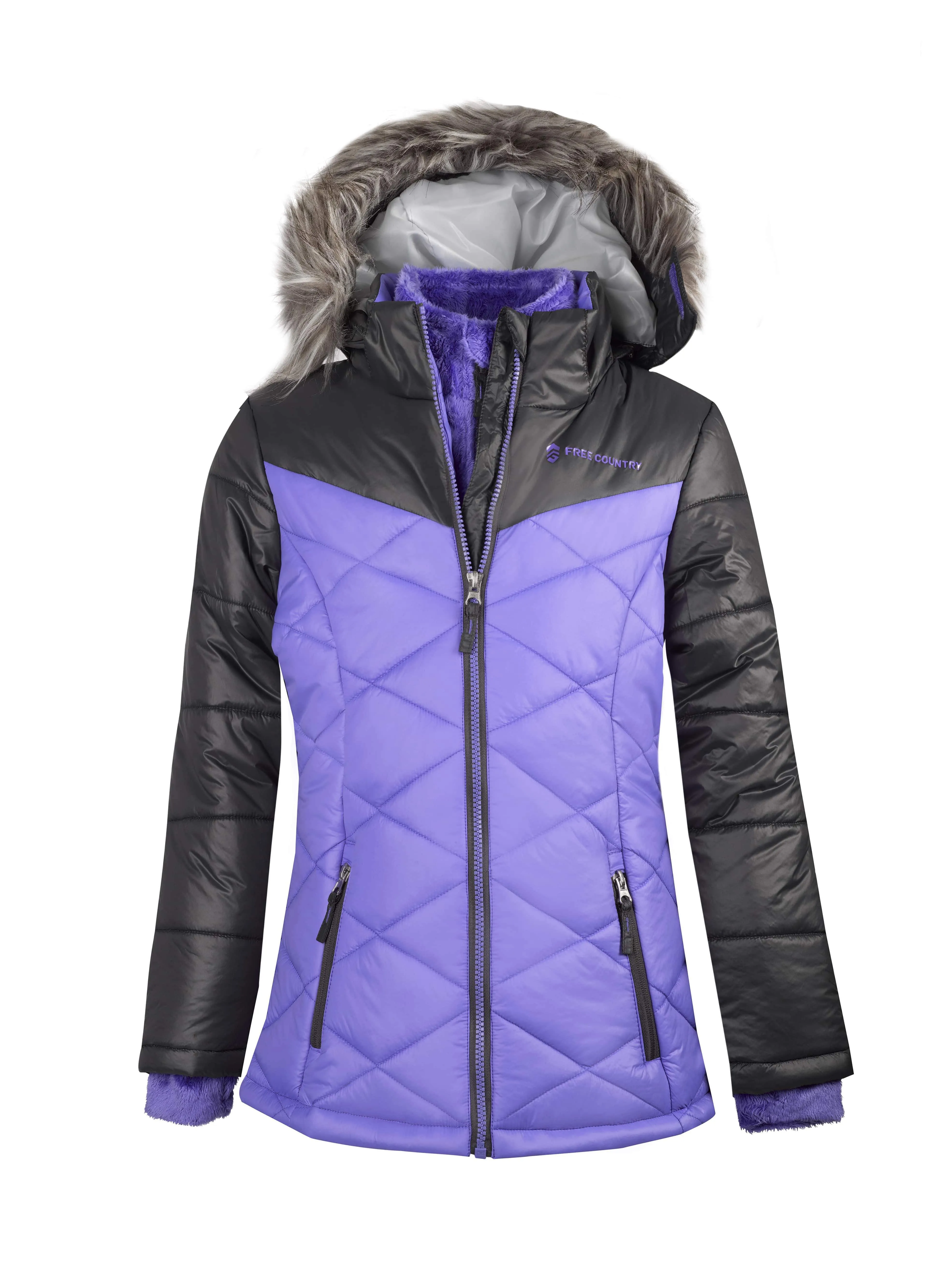 Little Girls' Mountain Sprout Cire Bib Jacket