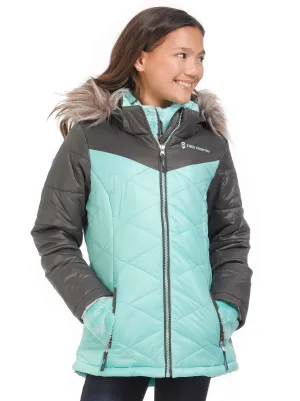 Little Girls' Mountain Sprout Cire Bib Jacket