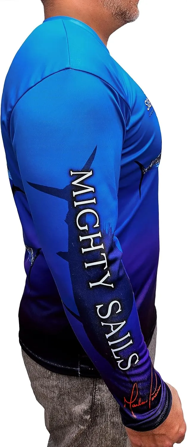 Long Sleeve UV Sun Protection UPF 40  Lightweight Quick Dry Fishing Shirt Outdoors Swimming Made in USA