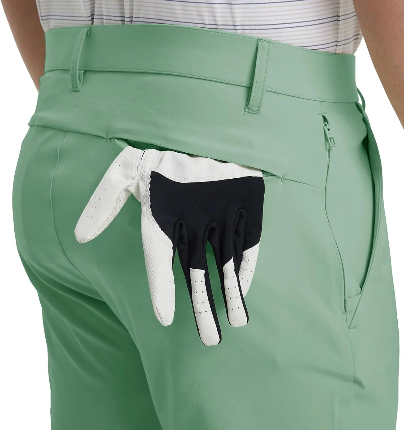 M MAELREG Golf Pants Men Stretch Lightweight 5 Pockets - 30"/32"/34" Water-Resistant Casual Trousers Mens Dress Pants