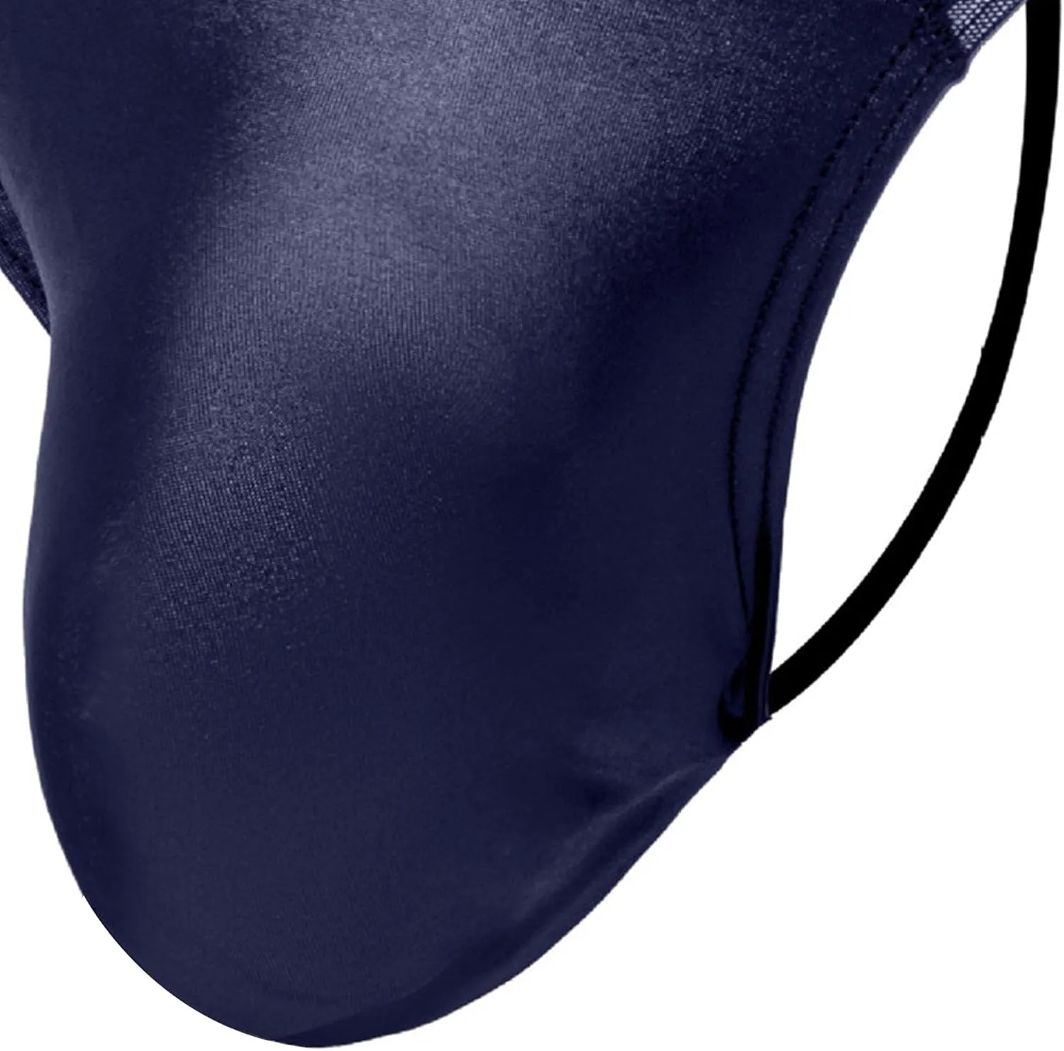 Maiyifu-GJ Men's Sexy Transparent Mesh Thong Performance Breathable Briefs Leather G-String Underwear