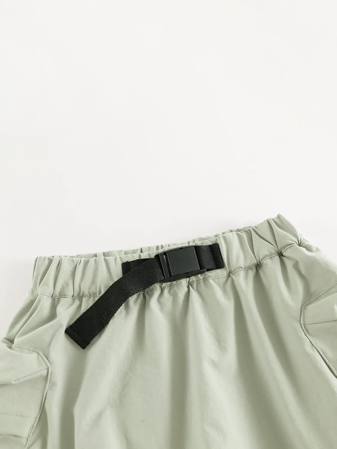 marc & janie Girls Outdoor Lightweight Quick-Dry Skort Pants Elastic Drawstring Breathable Utility Skirts 250261