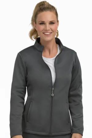 Med Couture Women’s Performance Fleece Jacket(MC Layers) XS-3XL / Pewter (Clearance)