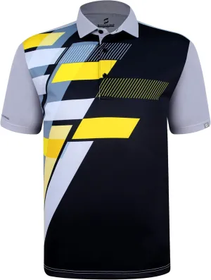 Men's Bowling Polo Shirts Material Wicks Sweat & Dries Fast, Size S-6XL