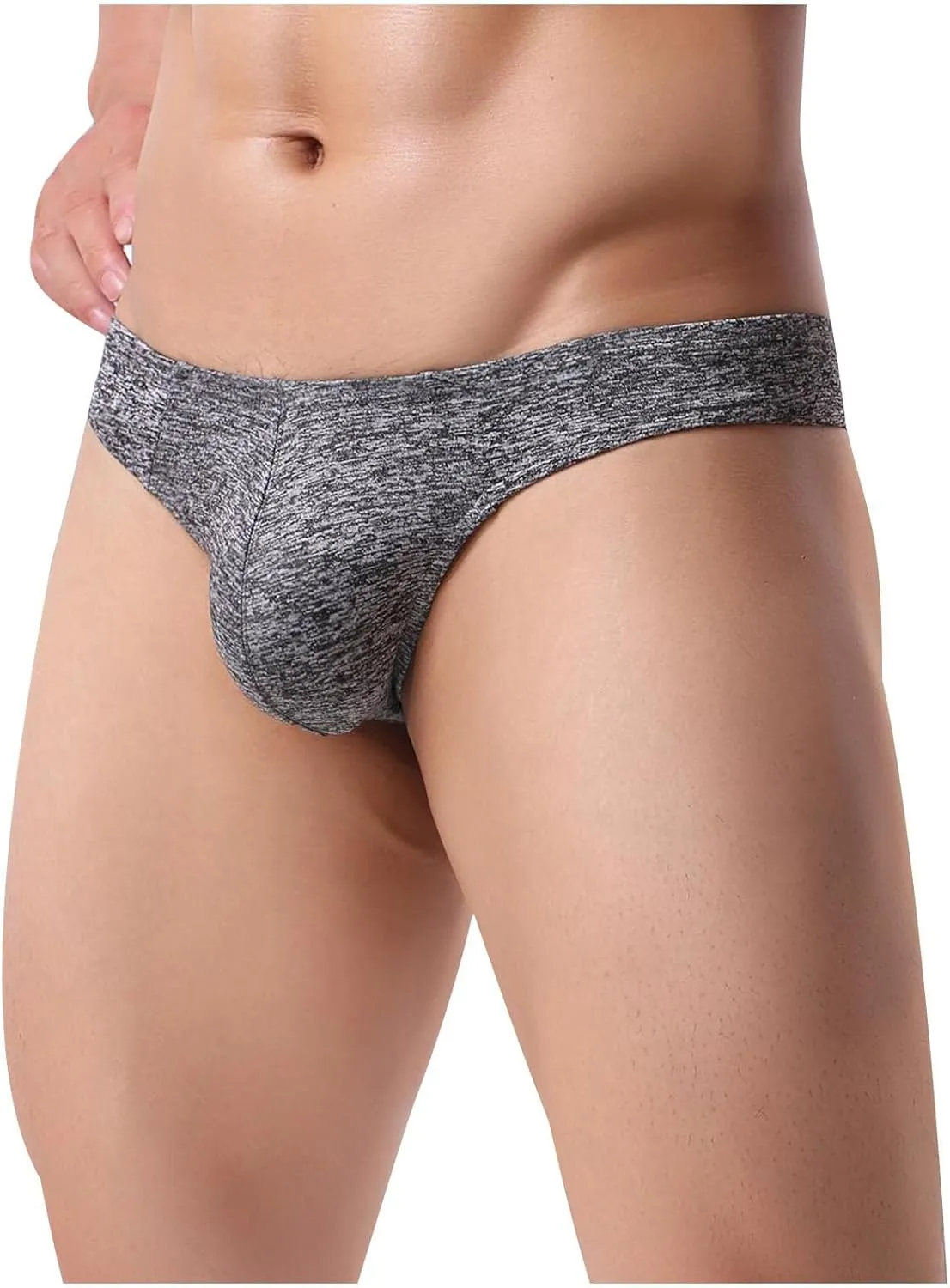 Men's Classic Briefs Breathable Underwear Athletic Workout Close Fitting Pouch Panties Lightweight Underpants